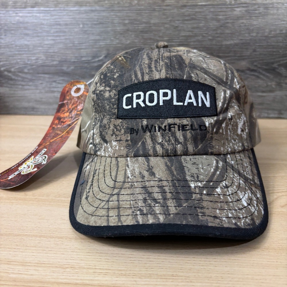 Croplan Hat Cap Strap Back Camo Camouflage Winfield Hunting K Products NWT